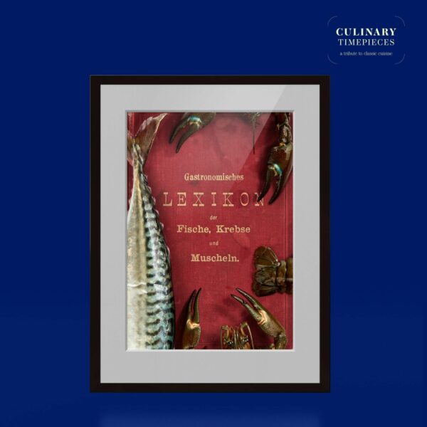Makrele & Krebse. 1900 | gerahmter Kunstdruck, limitiert – Bild 5