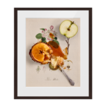culinary timepieces: Apfelbrioche. 1817. Limitierter Kunstdruck culinary timepieces