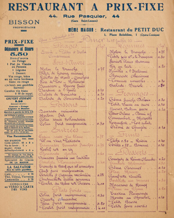 Fromages. 1933 | gerahmter Kunstdruck, limitiert – Bild 6