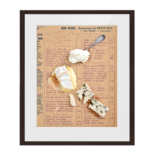 Fromages. 1933 | gerahmter Kunstdruck, limitiert