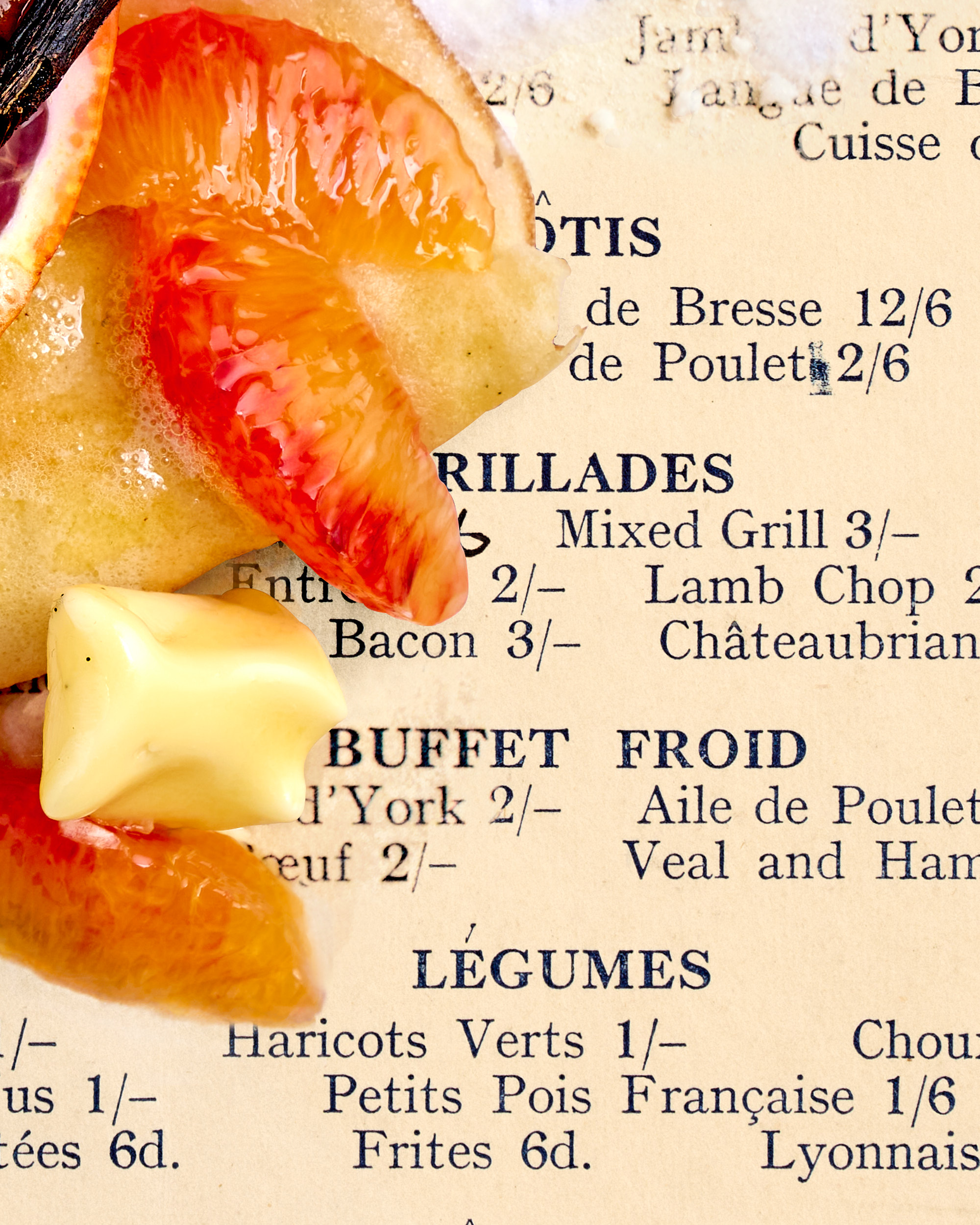 Crêpe Suzette. Mise en place. 1930 – Bild 9