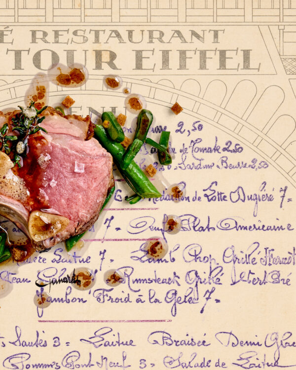 Lamb Chop. Tour Eiffel. 1935 | gerahmter Kunstdruck, limitiert – Bild 3