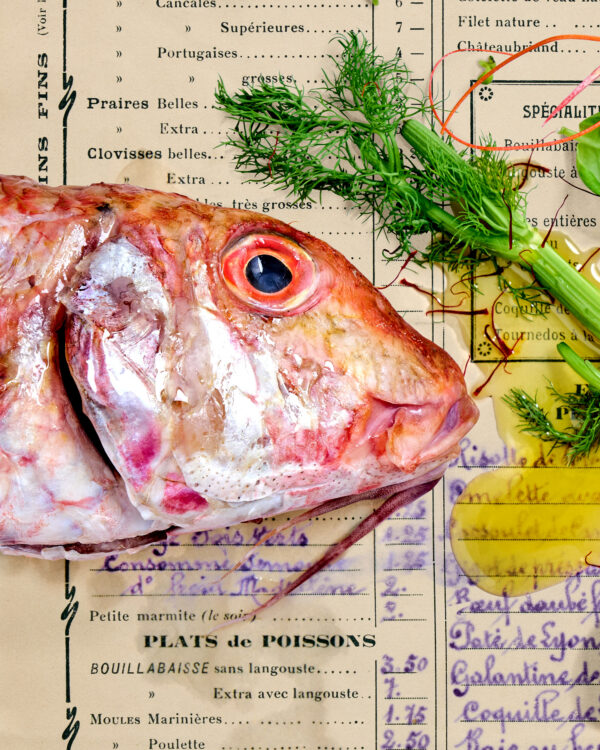 Bouillabaisse. Mise en place. 1923  | gerahmter Kunstdruck, limitiert – Bild 5