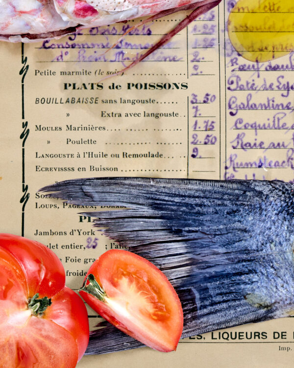 Bouillabaisse. Mise en place. 1923  | gerahmter Kunstdruck, limitiert – Bild 3