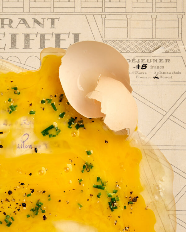 Omelette aux Champignons. Mise en place. 1935 | gerahmter Kunstdruck, limitiert – Bild 3