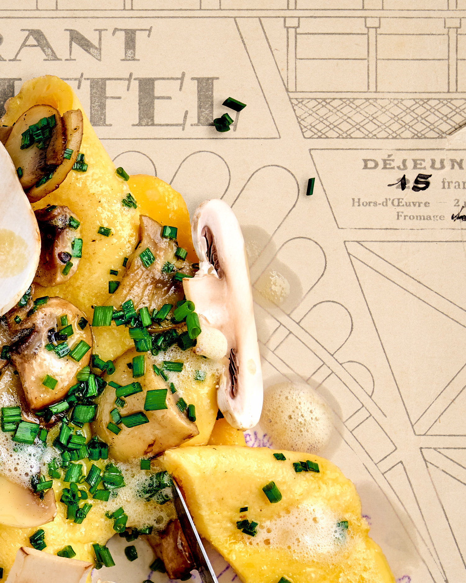 Omelette aux Champignons. Tour Eiffel. 1935 – Bild 4