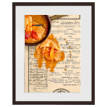 culinary timepiece "Crêpe Suzette. 1930" limitierter Druck, gerahmt