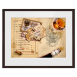In vino veritas. 1893  | gerahmter Kunstdruck, limitiert
