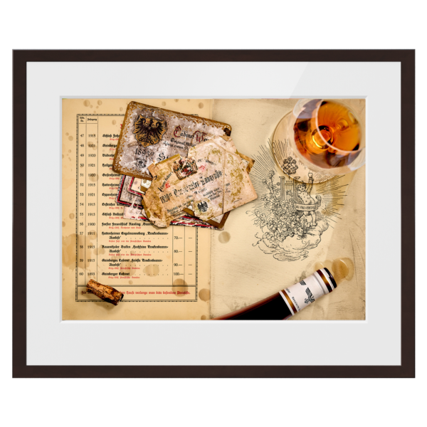 In vino veritas. 1893  | gerahmter Kunstdruck, limitiert