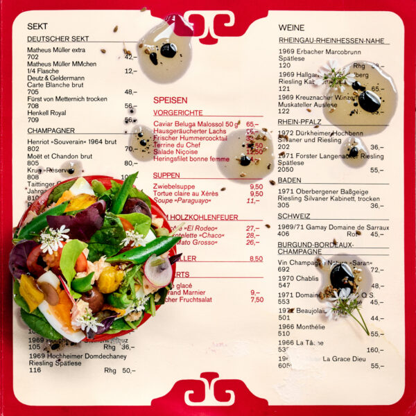 Salade Niçoise |  Tantris 70s | gerahmter Kunstdruck, limitiert – Bild 2