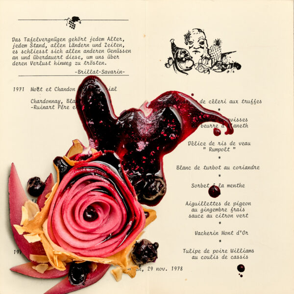 Tulipe de poire |  Tantris 1978 | gerahmter Kunstdruck, limitiert – Bild 2