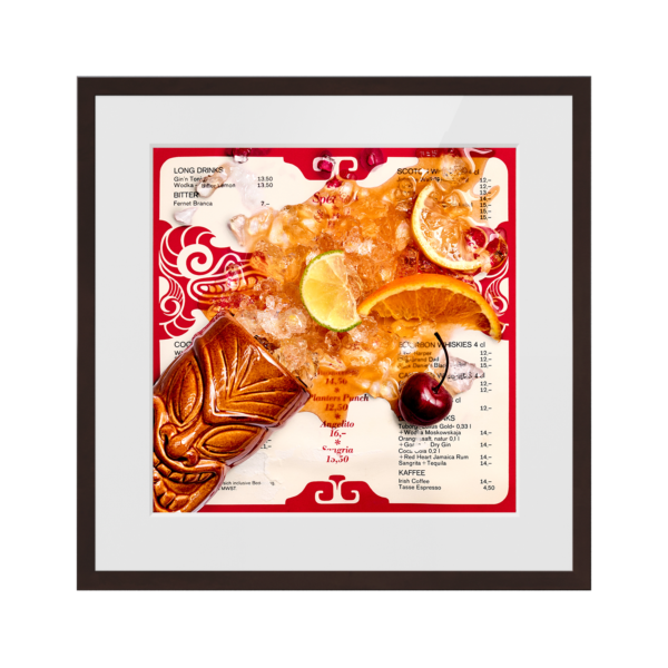 Planters Punch | Tantris 70s | gerahmter Kunstdruck, limitiert