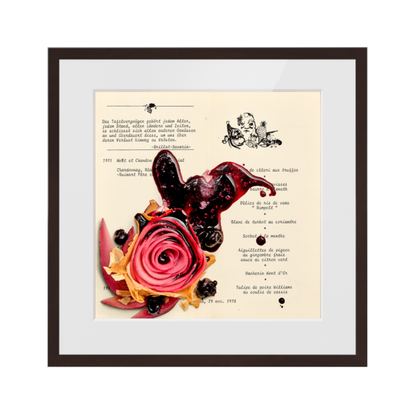Tulipe de poire |  Tantris 1978 | gerahmter Kunstdruck, limitiert