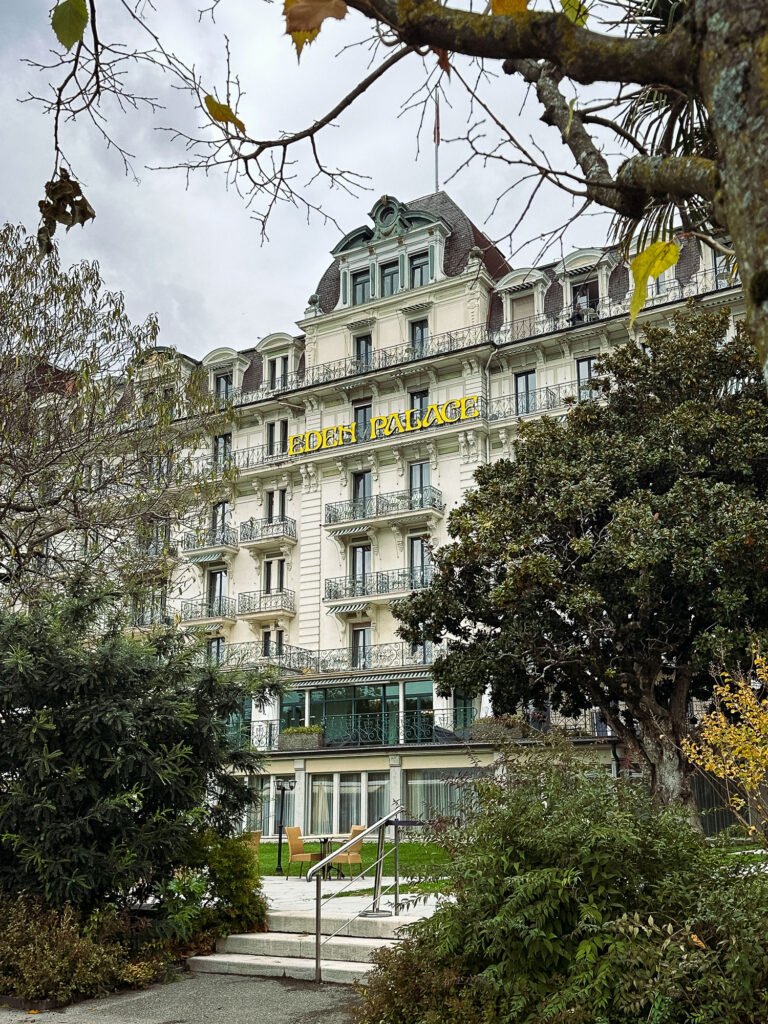 Hotel Eden Palace, Montreux 2025 © Annette Sandner
