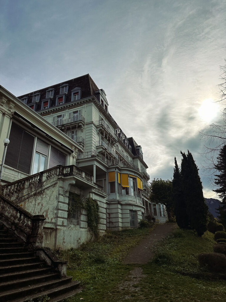 Hotel Righi Vaudois, Glion Montreux 2025 © Annette Sandner